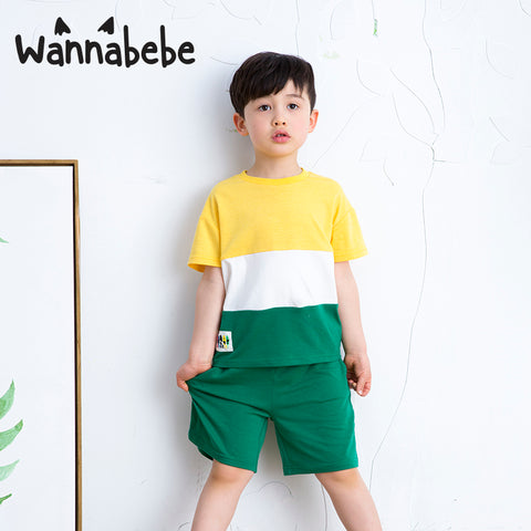 バイカラーティーシャツセット｜2色