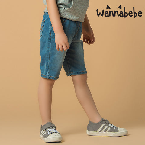 リラックスデニム ハーフパンツ