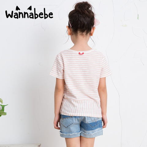 ユニセックスボーダーTシャツ（ポケット付き）｜男女兼用