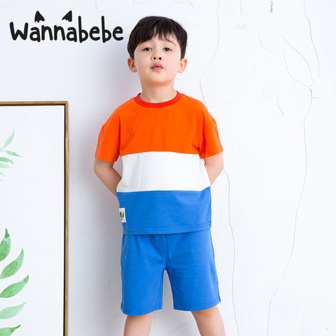 バイカラーティーシャツセット｜2色