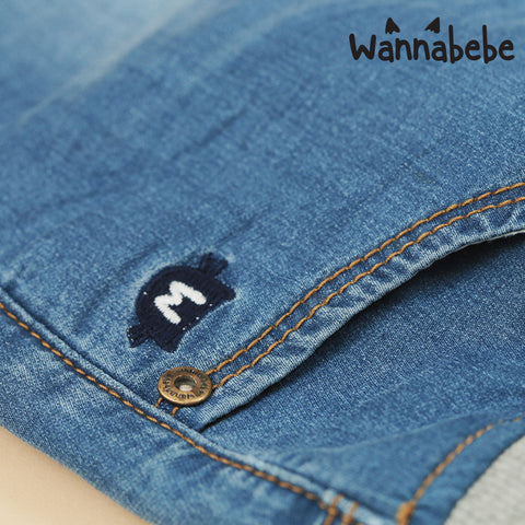 リラックスデニム ハーフパンツ